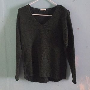 H&M green sweater